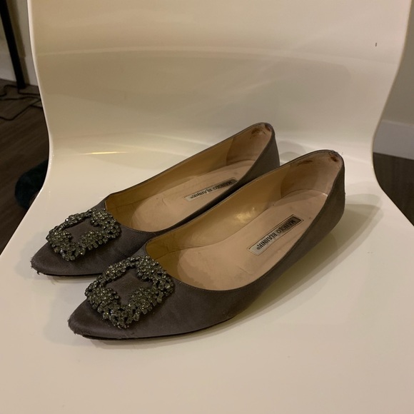 Manolo Blahnik flat shoes